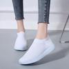 2025 Breathable Mesh Platform Sneakers for Women Slip-on Soft Bottom Unisex Casual Shoes Super Light Comfort Couple Sports Shoes