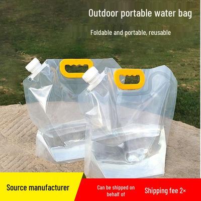 Portable Folding Water Bladder for Outdoor Camping, Hiking, and Travel