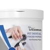 50 Stück/Dose Haustierpflegetücher, allergiefrei, nicht reizend, einfach zu verwenden, frei gebogen, Mehrzweck-Entfernung