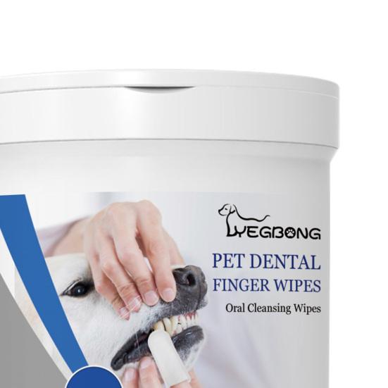 50 Stück/Dose Haustierpflegetücher, allergiefrei, nicht reizend, einfach zu verwenden, frei gebogen, Mehrzweck-Entfernung