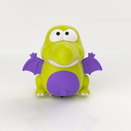 Kids Electric Magnetic Dinosaur Toy Baby Tummy Time Crawling Dinosaur Toy Educational Infant Toddler Boy Girl Swing Dino Toy