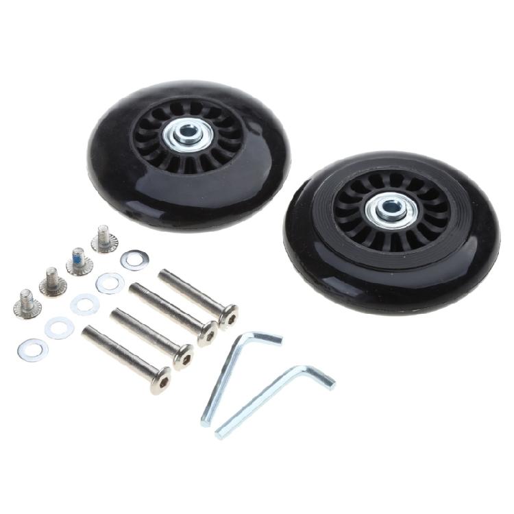 Suitcase Roller Casters Heavy Duty Wheel SilentWheel Flexible Swivel Wheel