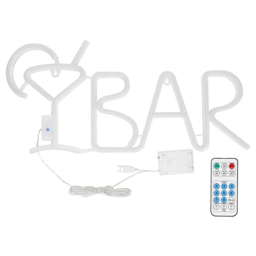 English Letter Modeling LED Light Bar Party Home Hanging Decorative Lamp Accessory