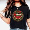 Watermelon Symbol Freedom Shirt Watermelon Flag Tshirt Women Short Sleeve Tshirts HuUnisex Rights Tee Peace and Love Tshirts