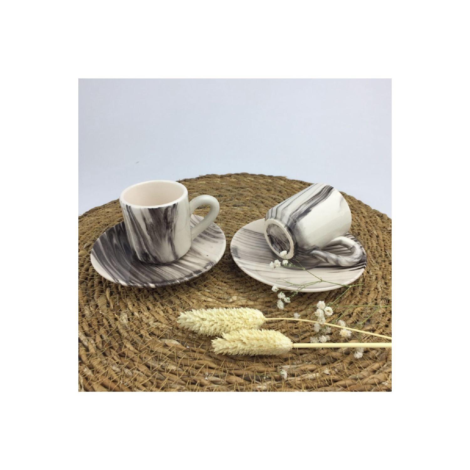 

Набор из 2 чашек-цилиндров чёрный