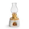 Oil Lamp Ceramic Ghee Lamp Retro Lamp Household New Chinese Ornament Atmosphere Light Night Light Buddha Lamp