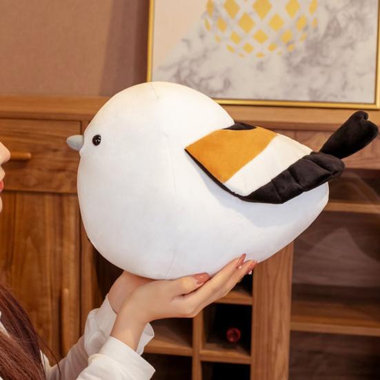 Sparrow Plush Toys High Simulation Strong Flexibility Washable Kids Birders Stuffed Animal Toys for Student