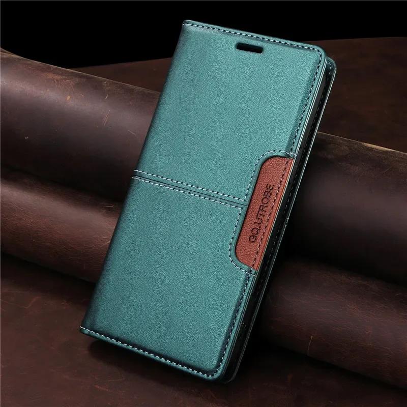 Anti-theft Leather Case Flip Cover For SONY Xperia 10-6 5 VI 1 V II III 1-5 Xperia10 IV Coque Luxury Wallet Magnetic Phone Cases