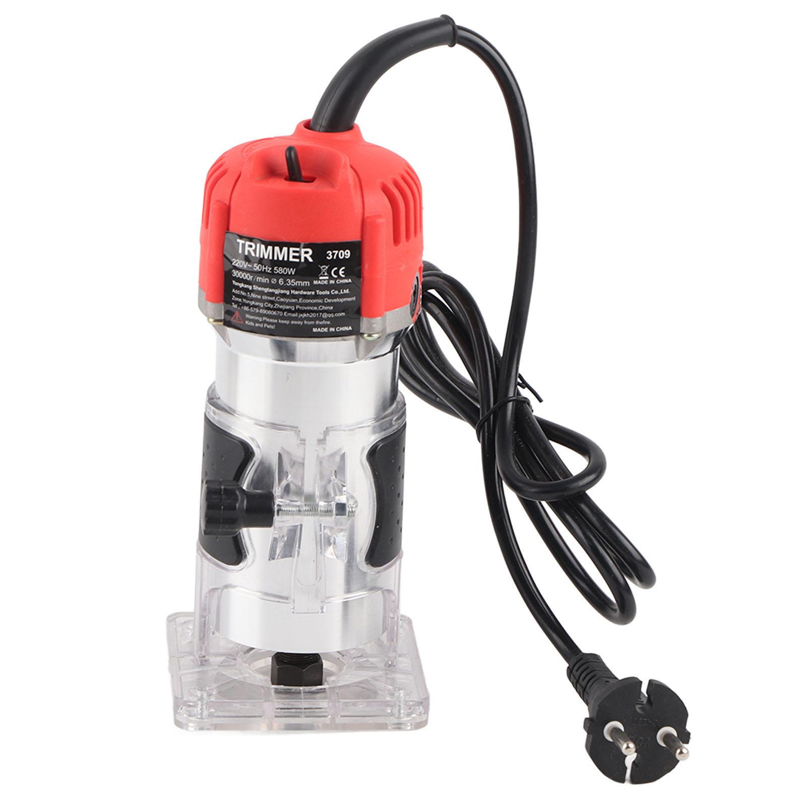 

30000RMIN Электрический ручной триммер для дерева, ламинатор, набор инструментов для фрезера белый