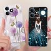 For Realme Note 80 4G Case RMX5388 Cute Cat Flowers Painted Cover Soft Silicone Case For Realme Note 80 Note80 Back Cover Fundas