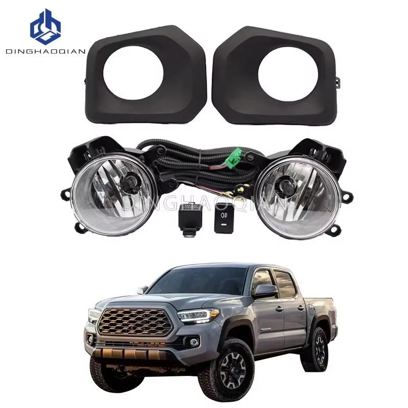 1 Set Fog Lights Headlight For Toyota Tacoma 2016 2017 2018 Fog Lights Car Fog Lamp Kit With Harness Bulb Switch