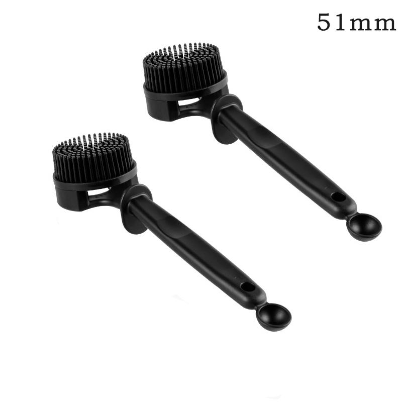 Coffee Machine Cleaning Brush 51mm/58mm Espresso Group Head Cleaning Brush Detachable Silicone Brush Coffee Maker Cleaning Tools