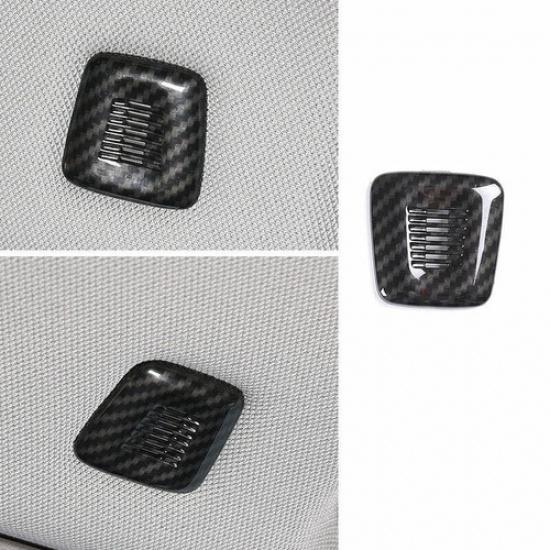 Carbon Fiber Car Top Roof Microphone Cover Trim For - BMW G20 3-Series