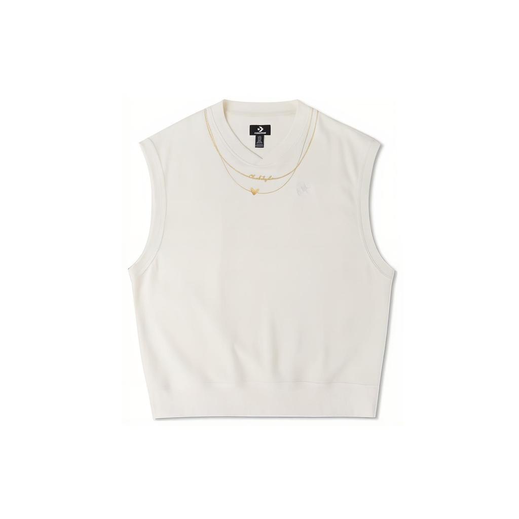 Converse RADIATING LOVE Vest Unisex White 10025499-A02