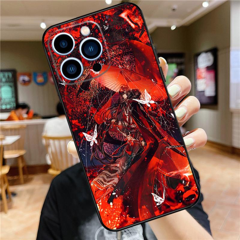 

Heaven Official’s Blessing Case For iPhone 17 16 15 14 13 12 11 Pro Max Mini Plus 16e 17 Air Bumper Cover Accessories iPhone 12Pro MAX