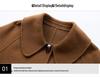 Women's Petite Mid-length Double-faced Wool Coat - Autumn/Winter 2026 New Style for Middle-aged Mothers