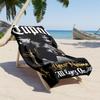 2pac Customized Name Beach Towel High Absorbency & Quick-Dry Portable for SwimmingBeachCamping Travel Beach AccessoriesGym