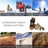 10-Toe Crampons, Heavy-Duty Ice Cleats with Anti-Slip Traction, Steel Studs Traction Cleats for Hiking, Ice Climbing, Hunting, Running, Winter Walking