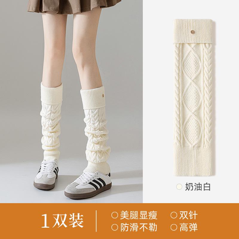 Double Needle Socks Thickened Warm Stacking Socks Deodorant Sweat-Absorbing Breathable Thin Socks Socks Industry