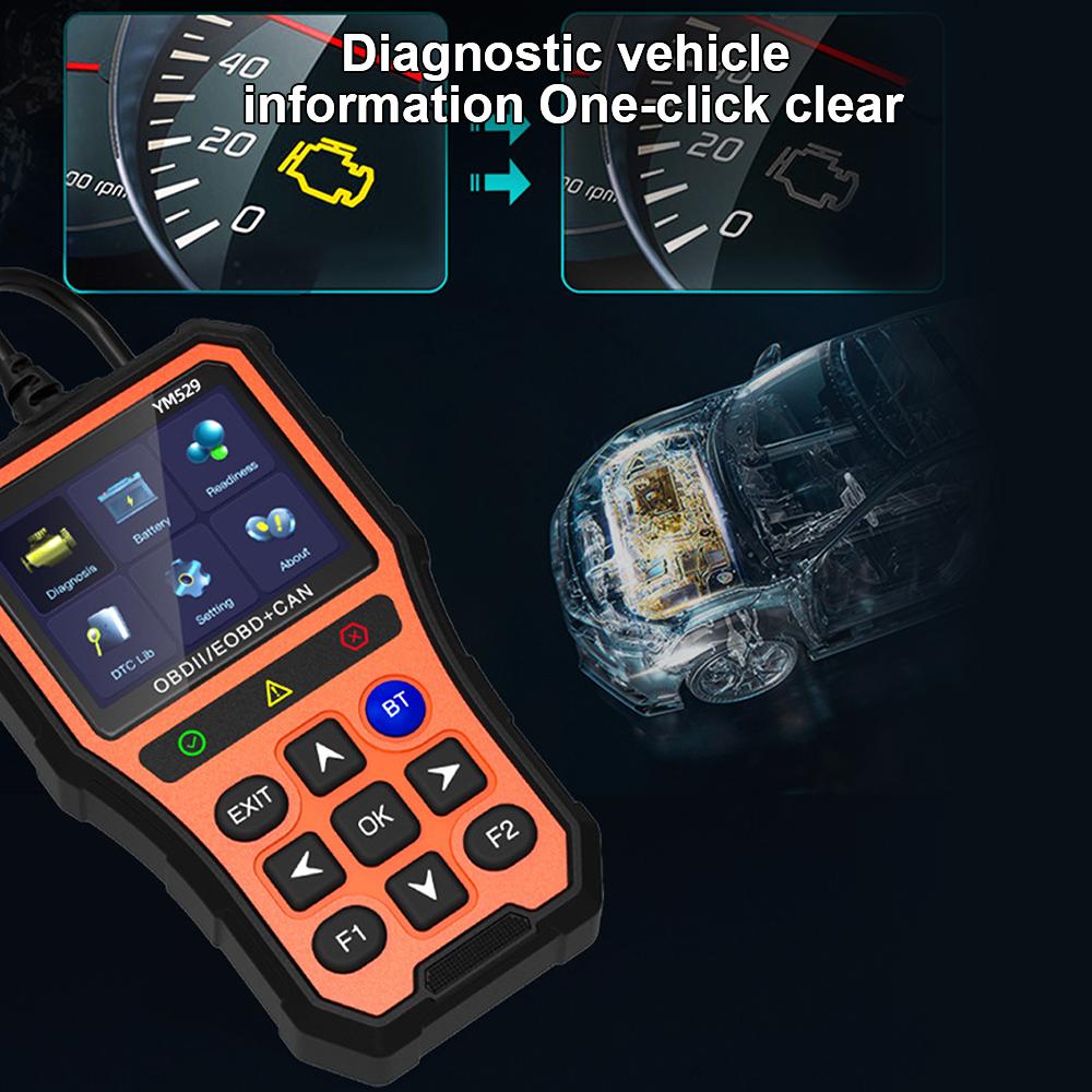 Professional Battery Life Check and Evaluation OBD2 Engine Code Reader OBD2 Scanner Automotive Diagnostic Scanner
