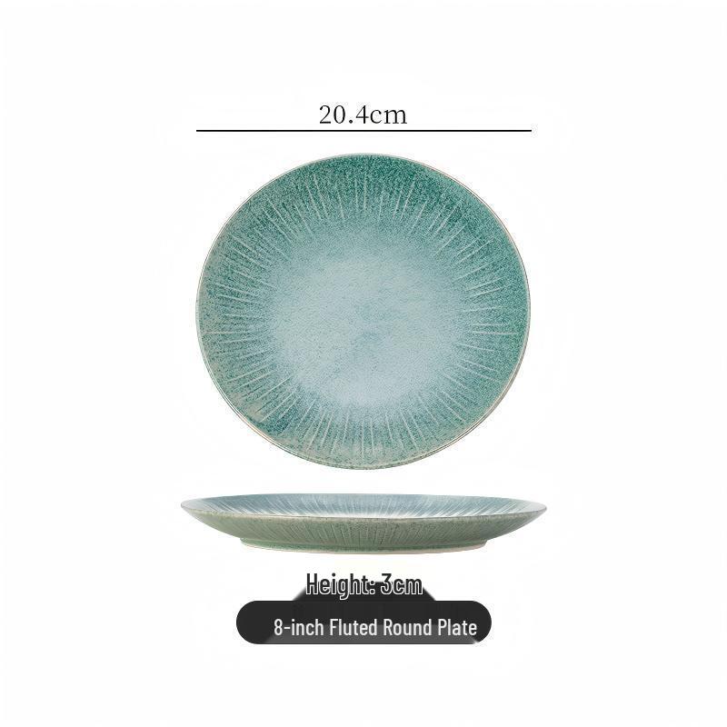 Dairui en Japanese Style Ceramic Dinner Plates
