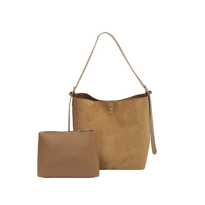 

Women s bag Fashion child and mother Bucket bag Premium feeling Foreign style One shoulder handbag Commuter messenger armpit bag
