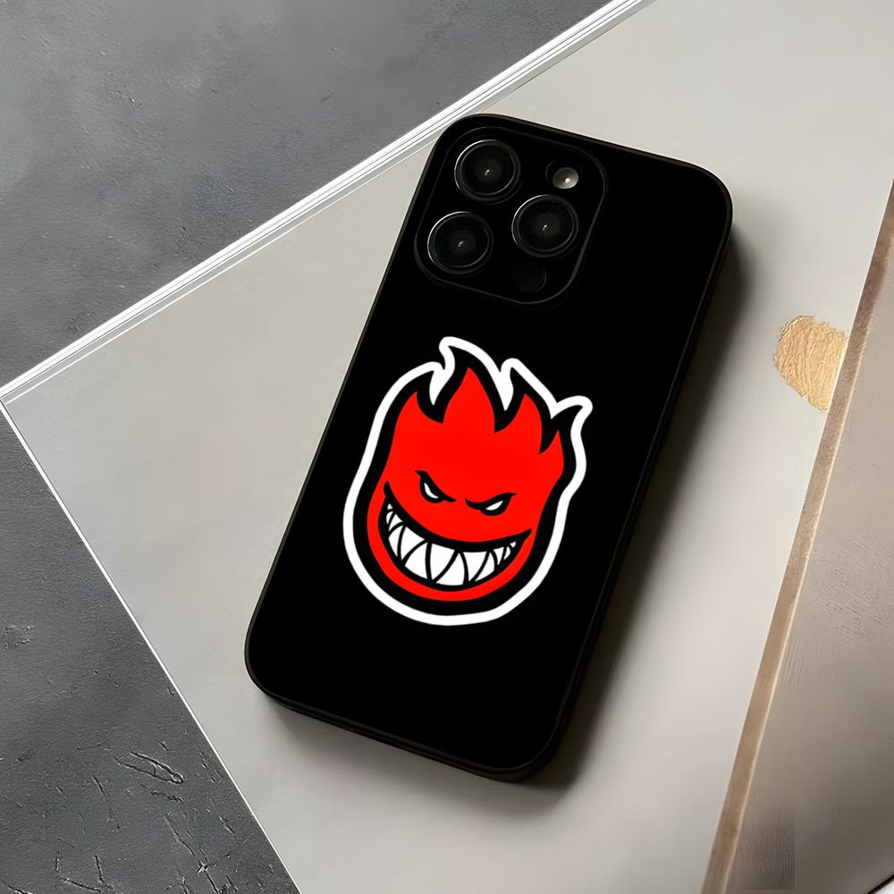 

Spit Fires SkateBoards Phone Case For Iphone 15 16 12 Peace 14 Se 2020 2022 Pro Max 11 13 Xr X Xs Plus Funda Shell Cover iPhone16pro