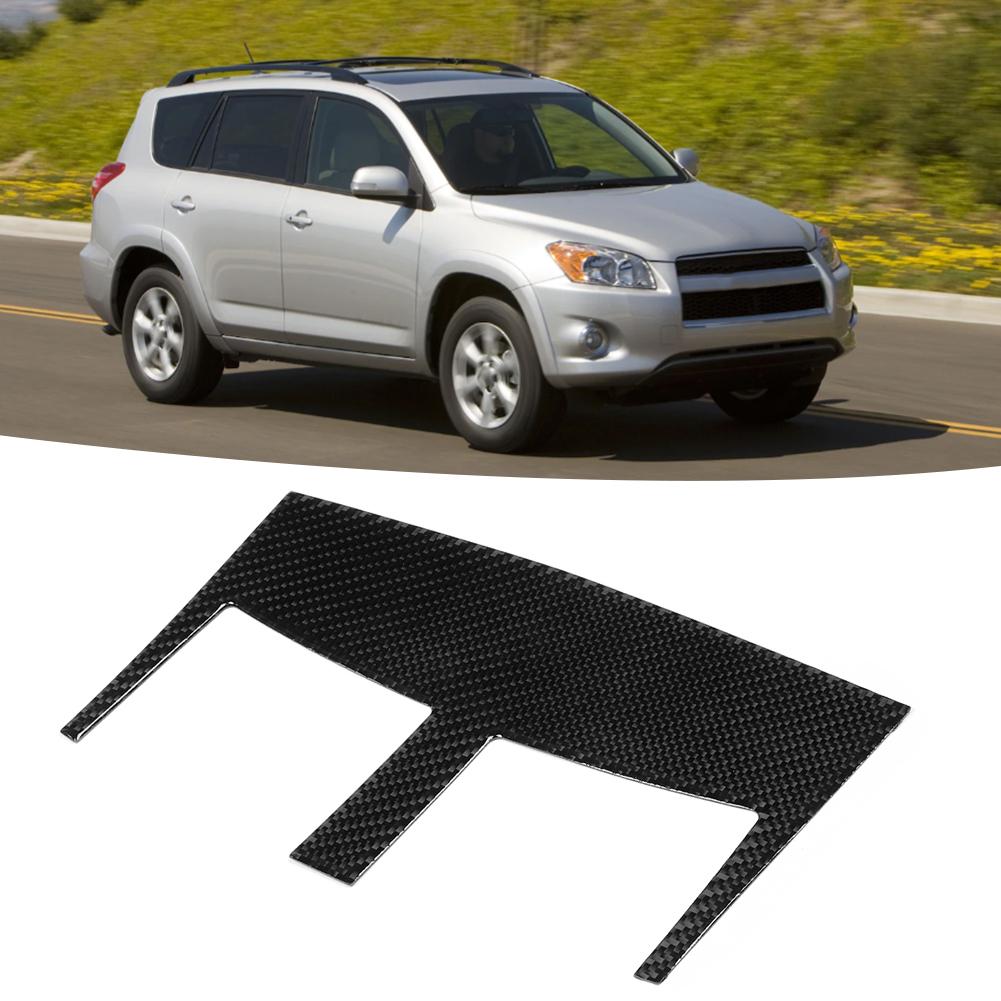 Carbon Fiber Central Control Air Vent Trim Decor Sticker Fits for Toyota RAV4 20062012