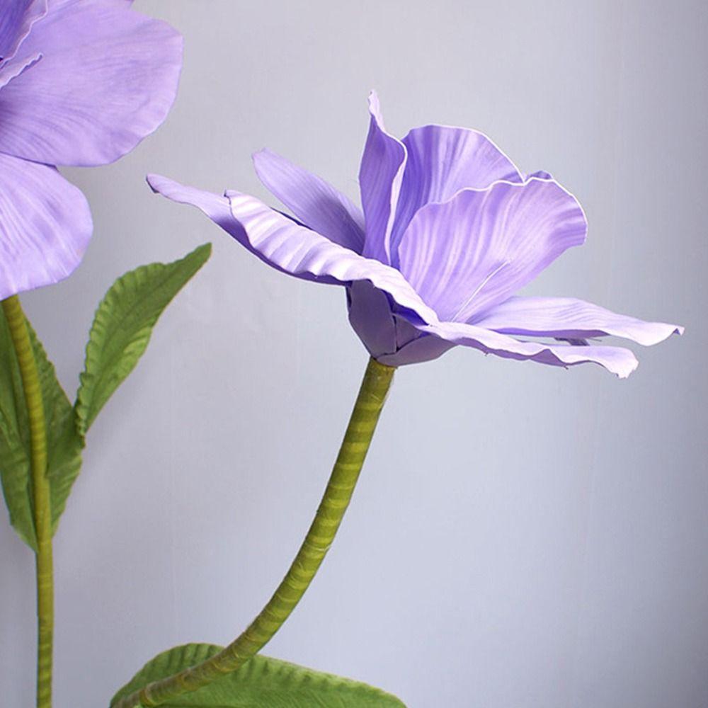 NEW 40CM Artificial Flower Large Size 40cm Length Artificial Peony Flower Rose Branch PE Foam Fake Flower Road