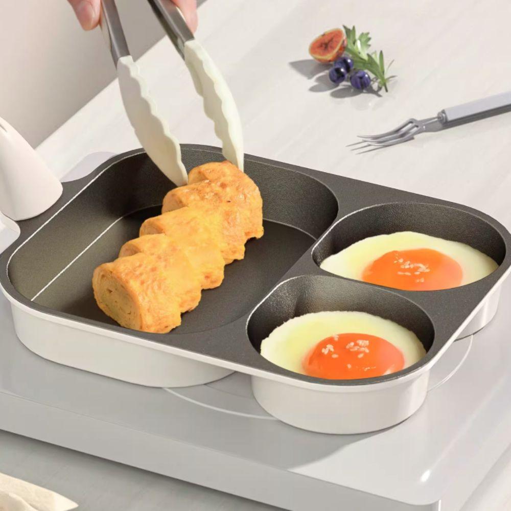 Ergonomic Handle Breakfast Frying Pan Nonstick Breakfast Skillet Universal Pancake Pan  Steak