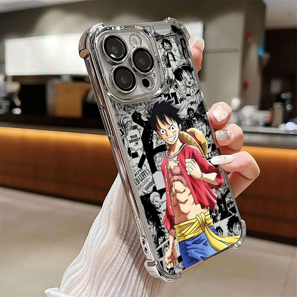 One Piece Luffy Monkey D Weiche Hülle Für iPhone 17 Pro 16 15 14 13 12 11 Pro Max Hülle 17 Plus 17E 16E 17Air Silikon Handyhülle