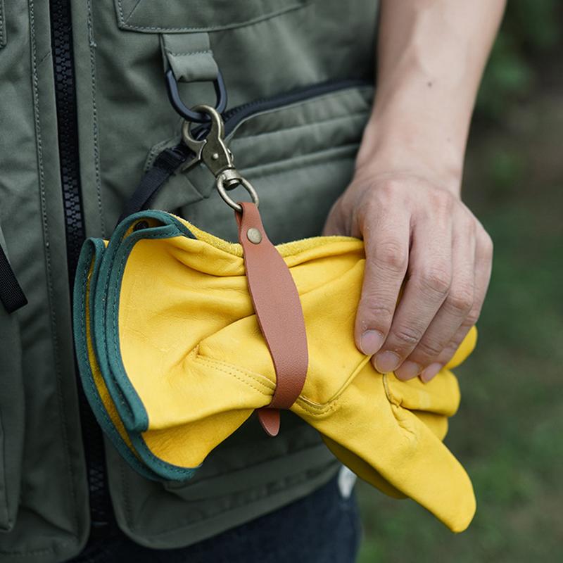 Fire Gloves Strap Leather Gloves Holder Strap Firefighter Gear Mitten Clips Gloves Storage Gloves Keeper For Rescue Gloves