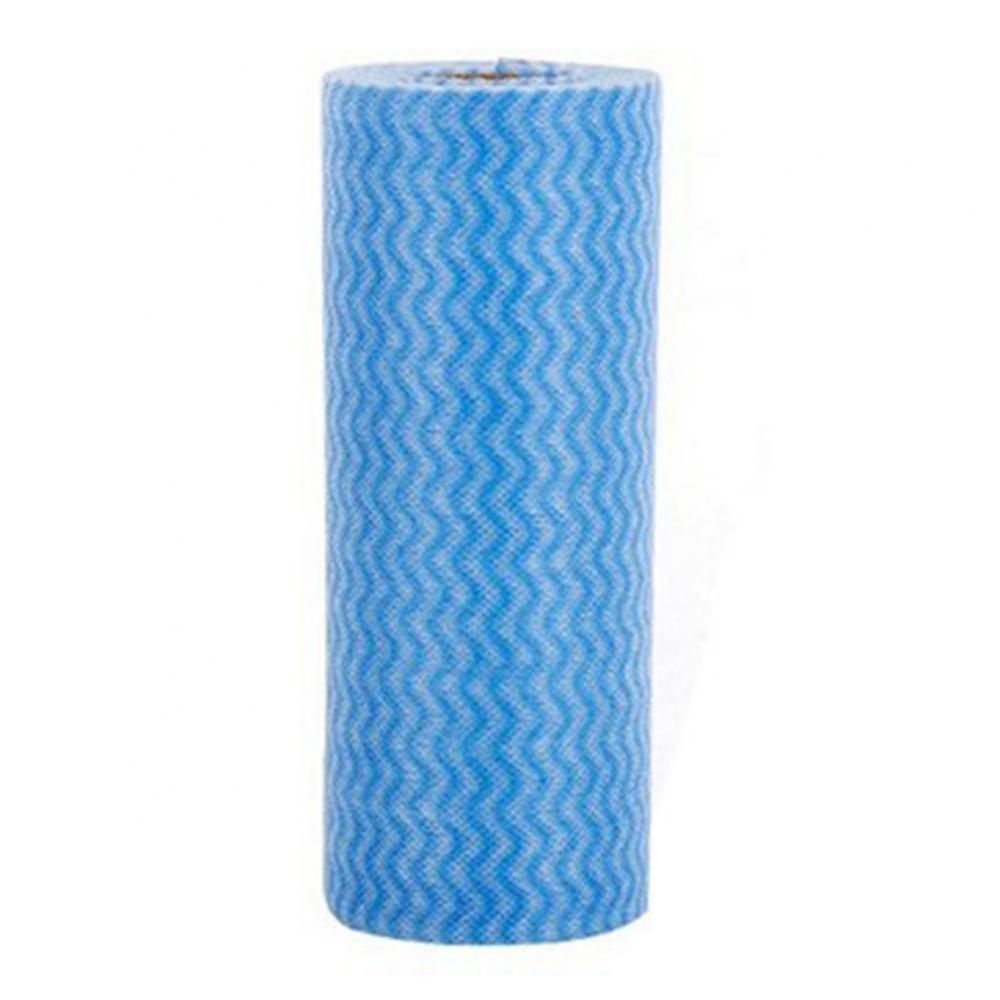 50Pcs/Roll Disposable Washing Dish Cloth Cleaning Cloth Non-stick Oil Dish Towel Rags Napkins Cleaning Towel Kitchen Wiping Rags
