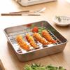 Heat-resistant Baking Tray Stainless Steel Roasting Cooking Rack Air Fryer Accessories