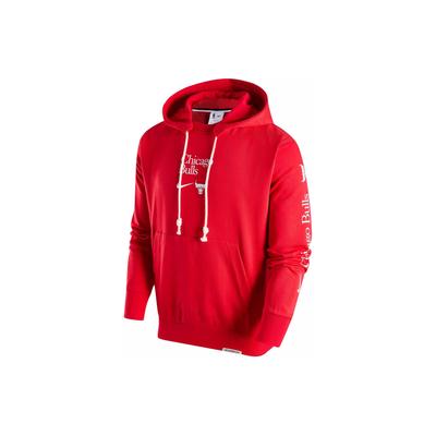 Nike Chicago Bulls Printed Letter Quick-Dry Hoodie Men Hoodies Red FD8591-657
