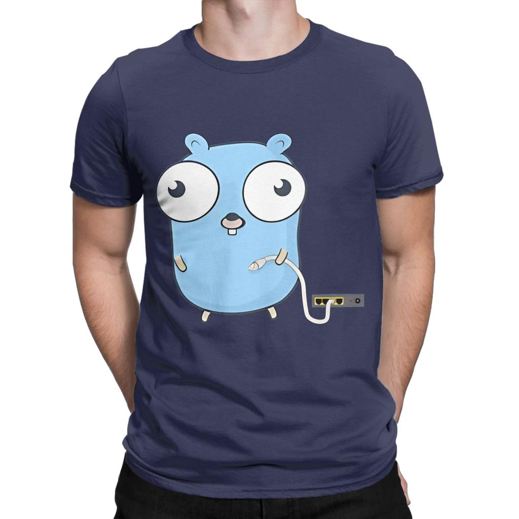 Go Graphic Funny 100 Cotton TShirt Gopher Tops Tees For Unisex