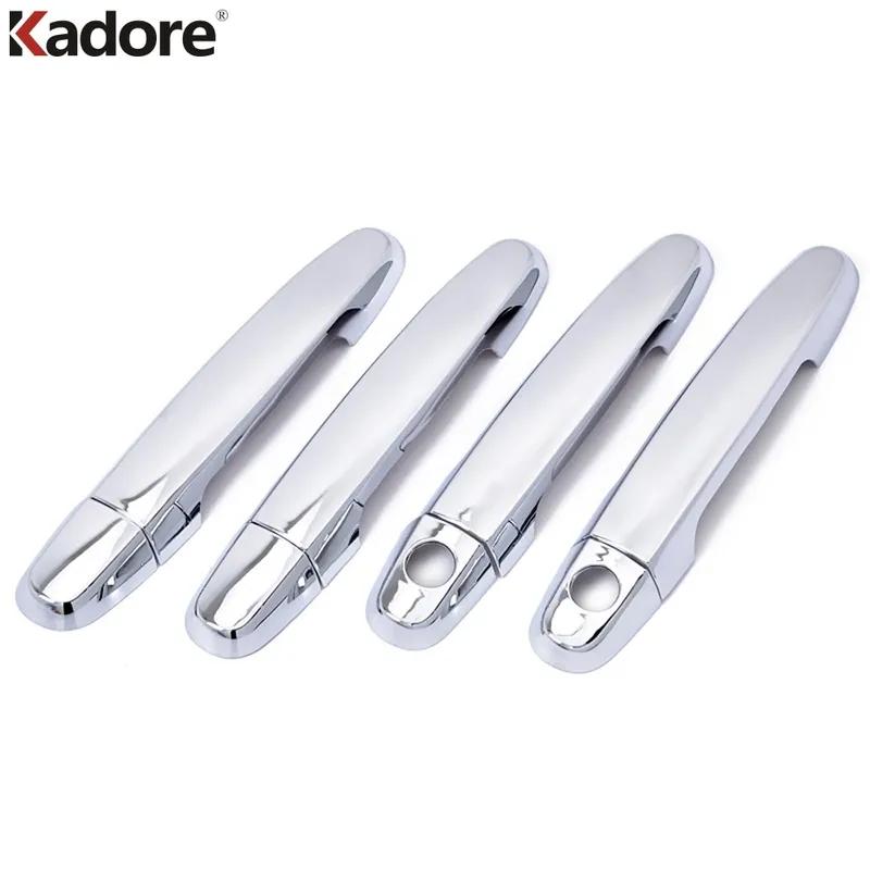 Side Door Handle Cover Trim For Toyota Hilux Vigo Fortuner 2005 2006 2007 2008 2009 2010 2011 2012 2013 Chrome Car Accessories