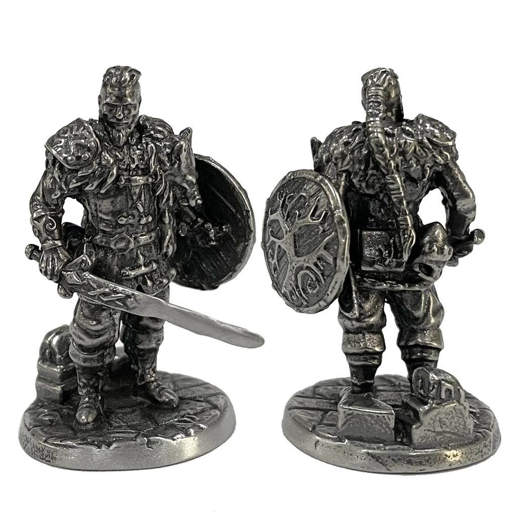 War Chess Table Game Car Ornaments Decorations Crafts Copper Undead Skeleton Soldiers Dolls Army Legion Model Figurine Miniature