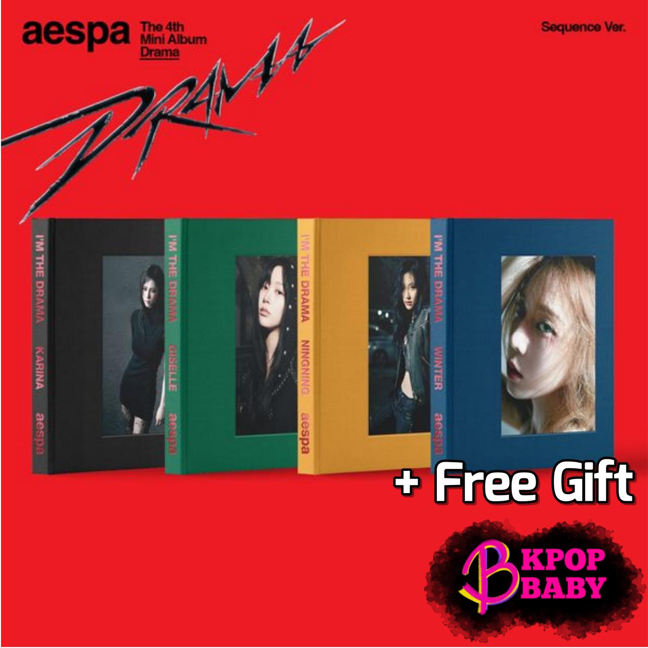 

Aespa (Последовательность Вер.) [Драма] 4-й мини-альбом — СЛУЧАЙНЫЙ + бесплатный подарок