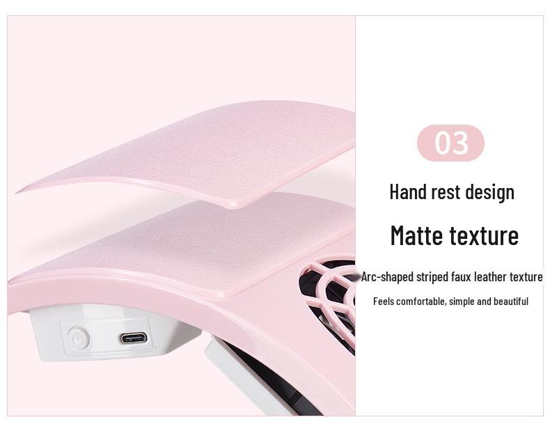 High-Power Low-Noise USB Desktop Nail Dust Collector