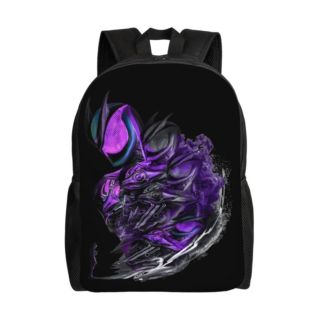 Custom Kamen Riders Backpack Women Men Casual Bookbag for School College Anime Bags