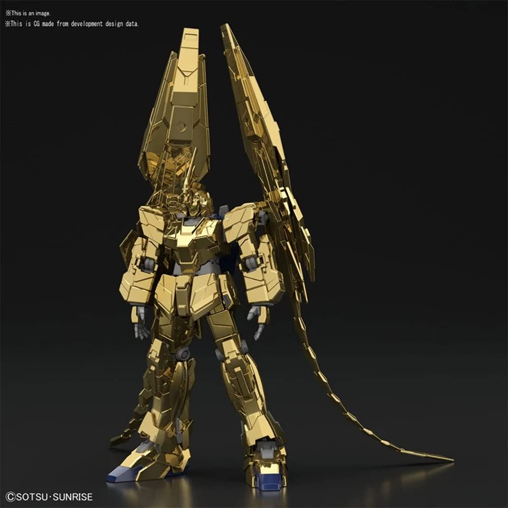 HGUC Mobile Suit Gundam NT Unicorn Gundam Unit 3 Phenex Scale Plastic Model (Unicorn Mode) (Narrative Ver.) [Gold Coated] 1/144 Pre-Colored