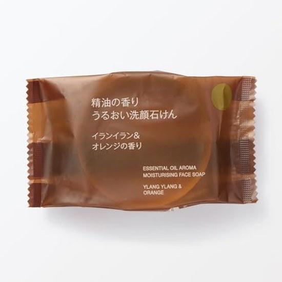 Muji Essential Oil Fragrance Moisturizing Facial Soap Ylang Orange Scent 80g