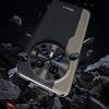 Applicable to Huawei mate70pro mobile phone case, carbon fiber pattern Mate60pro all-inclusive anti-drop electroplating ultra-thin leather case