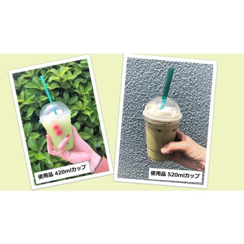 Niche Plus Takeout Clear Cups, 14 Oz (420 Ml), with Dome-Shaped Perforated Lids, Pack of 50, 14D