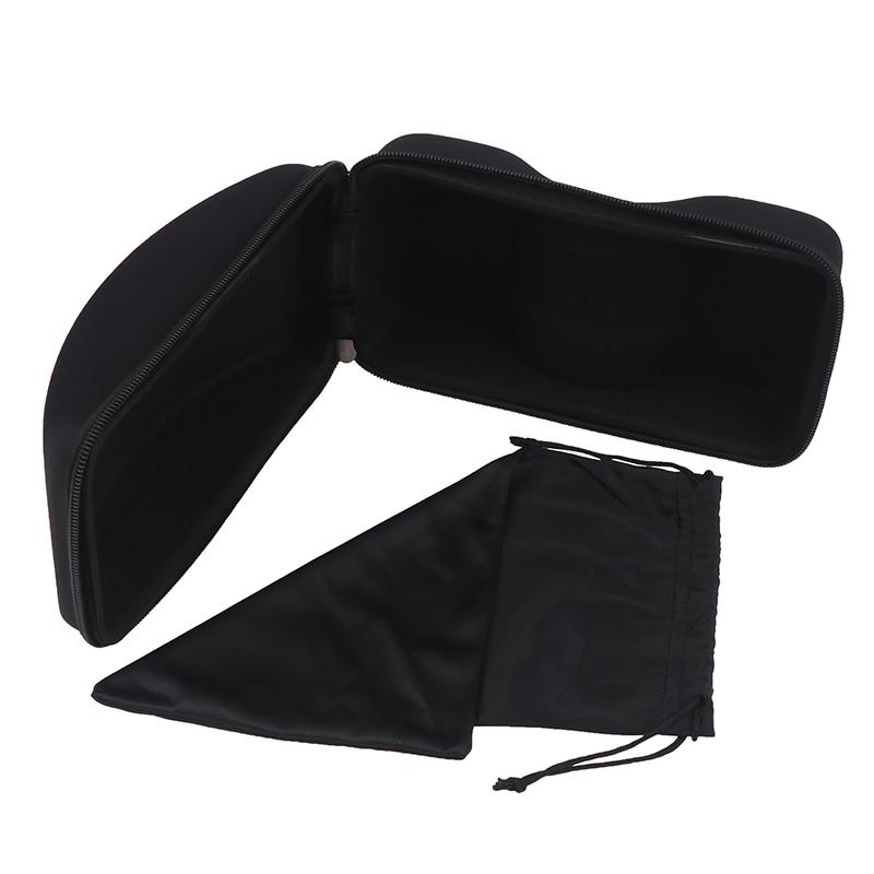 Protection Ski Eyewear Box Ski Glasses Case Eyewear Hard Shockproof Case Ski Goggles Black Nylon Bag For Storing Ski Goggles