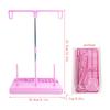 Thread 3 Spool Holder Stand Rack Sew Quilting For Home Sewing Machine Sewing Thread Organizer Spool Stand Holder