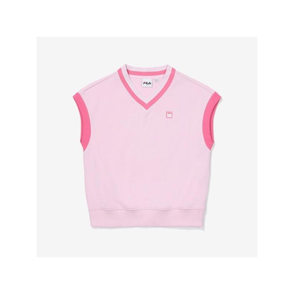 

[fila Kids] Вязаный жилет Waffen Fk2vtf1201x Epk q0zFk2vtf1201xEpk PALEPINK/165