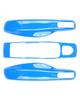 Key Fob Cover for Porsche Shark Blue Macan, Cayenne, 718, Cayman, Panamera, 911, Boxster,
