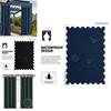 Waterproof Blackout Curtain For Balcony With Polyester Fabric And Easy Installation For Living Room Decor